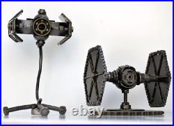 Tie Fighter Star War scrap metal sculpture, Gift for dad, Wow Labor day gifts Tie Fighter Star War scrap metal sculpture, Gift for dad, Wow Labor day gifts