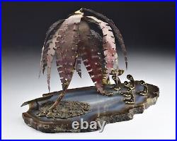 Toma Alice in Wonderland Walrus and the Carpenter Oyster Bronze Sculpture Disney