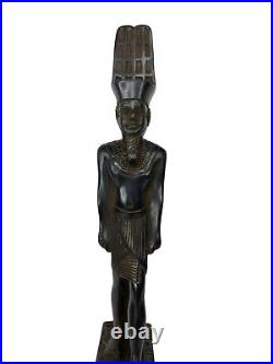 UNIQUE ANTIQUE ANCIENT EGYPTIAN Statue God Imhotep Builder Magic Hieroglyphic