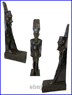 UNIQUE ANTIQUE ANCIENT EGYPTIAN Statue God Imhotep Builder Magic Hieroglyphic