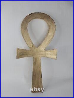 UNIQUE OF A KIND EGYPTIAN Ankh Key of Life Handmade Carving Hieroglyphic