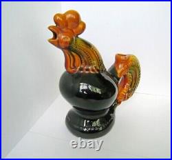 Ukrainian vintage ceramic figurine Cock Rooster decanter jug gift Boris Johnso