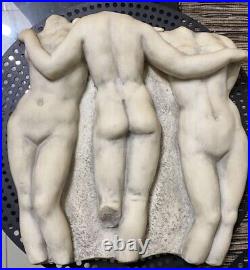 Unique And Rare Lovers Statue Sculpture Rare Master Piece Collectors Item