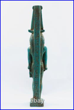 Unique Egyptian SOBEK made from Flame stone with the fantastic Egyptian handmade
