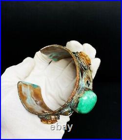 Unique Handmade Egyptian Bracelet with the Egyptian Scarab