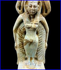 Unique piece of Nephthys (Nebet-Het) Egyptian goddess with the wings