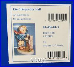 VINTAGE Goebel M. J Hummel Figurine #436 An Emergency