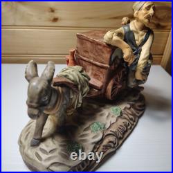 VINTAGE PORTUGUESE FIGURINE HAND MADE organ grinder monkey Made In PORTUGAL Rare VINTAGE PORTUGUESE FIGURINE HAND MADE organ grinder monkey Made In PORTUGAL Rare
