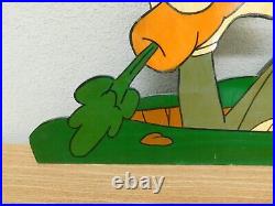 VTG 1999 Custom Cut Wood Cutout Looney Tunes Bugs Bunny Dean'99 One Of A Kind