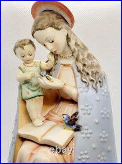 VTG M. I. Hummel Goebel Flower Madonna Figurine (HUM 10/1, TMK-6)
