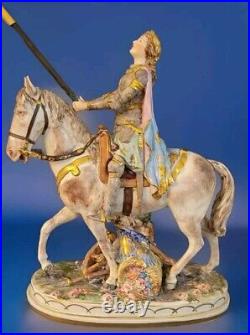 VTG Scheibe-Alsbach Kister SAINT JOAN OF ARC (Jeanne D'Arc) with Flag 11 tall