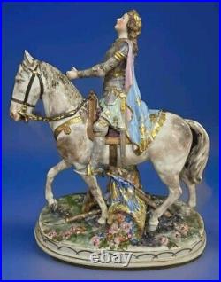 VTG Scheibe-Alsbach Kister SAINT JOAN OF ARC (Jeanne D'Arc) with Flag 11 tall