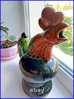 Vasylkiv majolica ceramic rooster