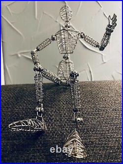 Very RARE, Fully Posable Wire Figurine, WORK OF ART