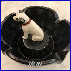 Victor Nipper Dog Figure Ashtray Antiques and Collectibles Retro Used Japan