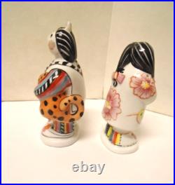 Villeroy & Boch Ipanema Figurines Salt & Pepper Shakers Vtg. Collectibles