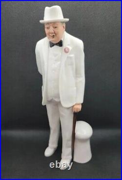 Vintage 1984 Royal Doulton Sir Winston Churchill 10 1/2 Figurine HN 3057