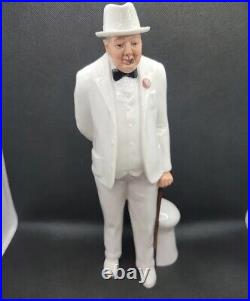 Vintage 1984 Royal Doulton Sir Winston Churchill 10 1/2 Figurine HN 3057
