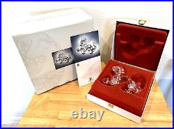 Vintage 1997 Swarovski Crystal Fabulous Creatures The Dragon Figurine Box Coa Vintage 1997 Swarovski Crystal Fabulous Creatures The Dragon Figurine Box Coa