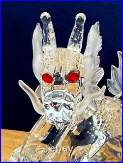Vintage 1997 Swarovski Crystal Fabulous Creatures The Dragon Figurine Box Coa Vintage 1997 Swarovski Crystal Fabulous Creatures The Dragon Figurine Box Coa