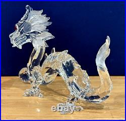 Vintage 1997 Swarovski Crystal Fabulous Creatures The Dragon Figurine Box Coa Vintage 1997 Swarovski Crystal Fabulous Creatures The Dragon Figurine Box Coa