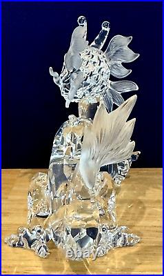 Vintage 1997 Swarovski Crystal Fabulous Creatures The Dragon Figurine Box Coa Vintage 1997 Swarovski Crystal Fabulous Creatures The Dragon Figurine Box Coa