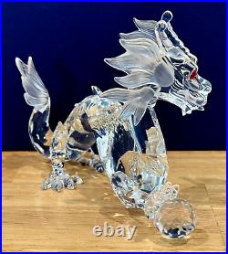 Vintage 1997 Swarovski Crystal Fabulous Creatures The Dragon Figurine Box Coa Vintage 1997 Swarovski Crystal Fabulous Creatures The Dragon Figurine Box Coa