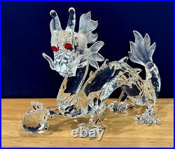 Vintage 1997 Swarovski Crystal Fabulous Creatures The Dragon Figurine Box Coa Vintage 1997 Swarovski Crystal Fabulous Creatures The Dragon Figurine Box Coa