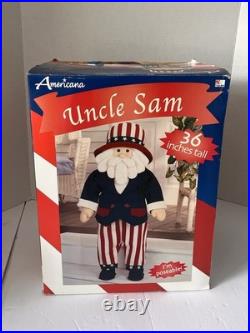 Vintage Americana 36 Inch Uncle Sam Figure Vintage Americana 36 Inch Uncle Sam Figure