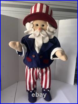 Vintage Americana 36 Inch Uncle Sam Figure Vintage Americana 36 Inch Uncle Sam Figure