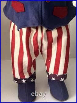 Vintage Americana 36 Inch Uncle Sam Figure Vintage Americana 36 Inch Uncle Sam Figure