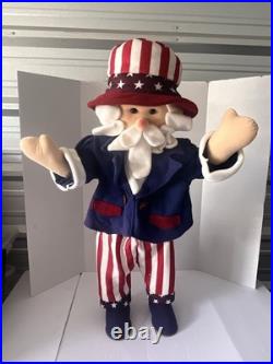 Vintage Americana 36 Inch Uncle Sam Figure Vintage Americana 36 Inch Uncle Sam Figure