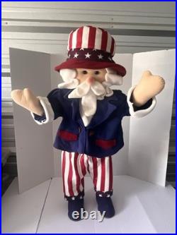 Vintage Americana 36 Inch Uncle Sam Figure Vintage Americana 36 Inch Uncle Sam Figure
