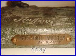 Vintage Antique 1890s PAR RUFFONY Sculpture Parisien made in PARIS France Vintage Antique 1890s PAR RUFFONY Sculpture Parisien made in PARIS France