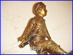 Vintage Antique 1890s PAR RUFFONY Sculpture Parisien made in PARIS France Vintage Antique 1890s PAR RUFFONY Sculpture Parisien made in PARIS France