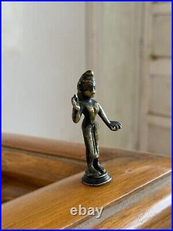 Vintage Brass Dancing Women Figure Original Old Fine Hand Carved Engraved Vintage Brass Dancing Women Figure Original Old Fine Hand Carved Engraved