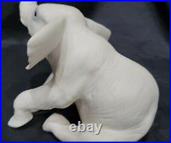 Vintage Cybis Elephant Willoughby by Susan Eaton Bisque Figurine Rare 1985