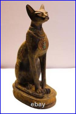 Vintage Egyptian Bastet cat statue, Egyptian cat statue, Bastet the cat Vintage Egyptian Bastet cat statue, Egyptian cat statue, Bastet the cat