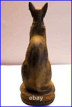 Vintage Egyptian Bastet cat statue, Egyptian cat statue, Bastet the cat Vintage Egyptian Bastet cat statue, Egyptian cat statue, Bastet the cat