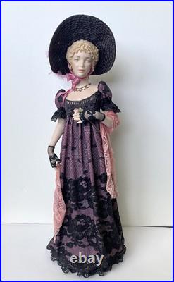 Vintage Franchesca Doll Figurine By Artist Jamalea Corrre Appox 11 Tall