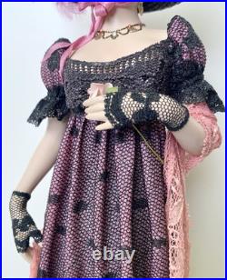 Vintage Franchesca Doll Figurine By Artist Jamalea Corrre Appox 11 Tall