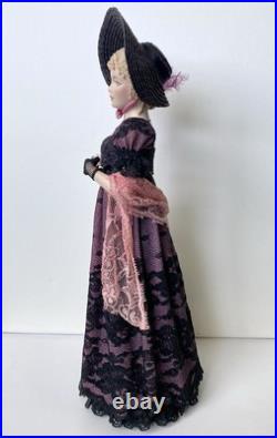 Vintage Franchesca Doll Figurine By Artist Jamalea Corrre Appox 11 Tall