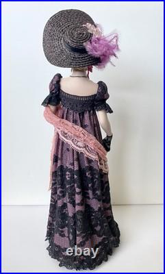 Vintage Franchesca Doll Figurine By Artist Jamalea Corrre Appox 11 Tall