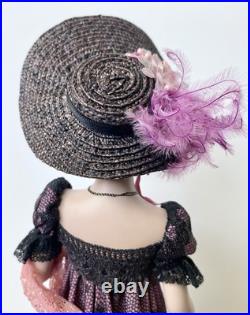 Vintage Franchesca Doll Figurine By Artist Jamalea Corrre Appox 11 Tall
