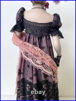 Vintage Franchesca Doll Figurine By Artist Jamalea Corrre Appox 11 Tall
