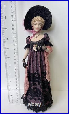 Vintage Franchesca Doll Figurine By Artist Jamalea Corrre Appox 11 Tall