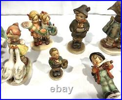 Vintage Goebel German Figurines Large Mixed Lot (DAMAGED)