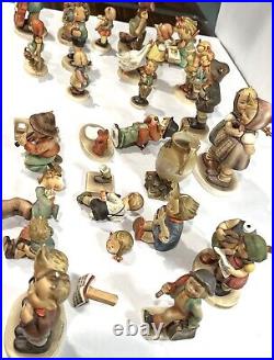 Vintage Goebel German Figurines Large Mixed Lot (DAMAGED)