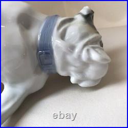 Vintage Graefenthal German English Bulldog Porcelain Figurine 5,25X 7,5