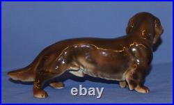 Vintage Hand Made Austrian Dachshund Dog Figurine